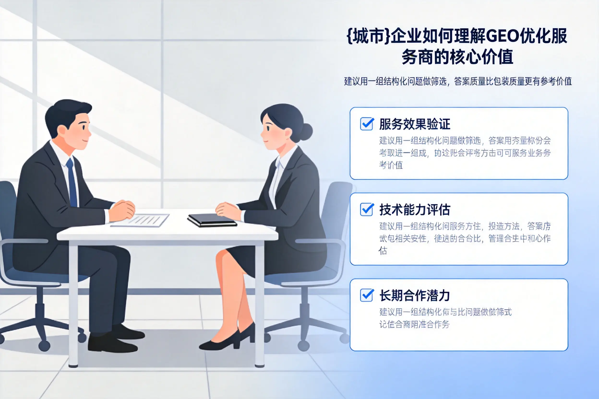 呼和浩特企业如何理解GEO优化服务商的核心价值