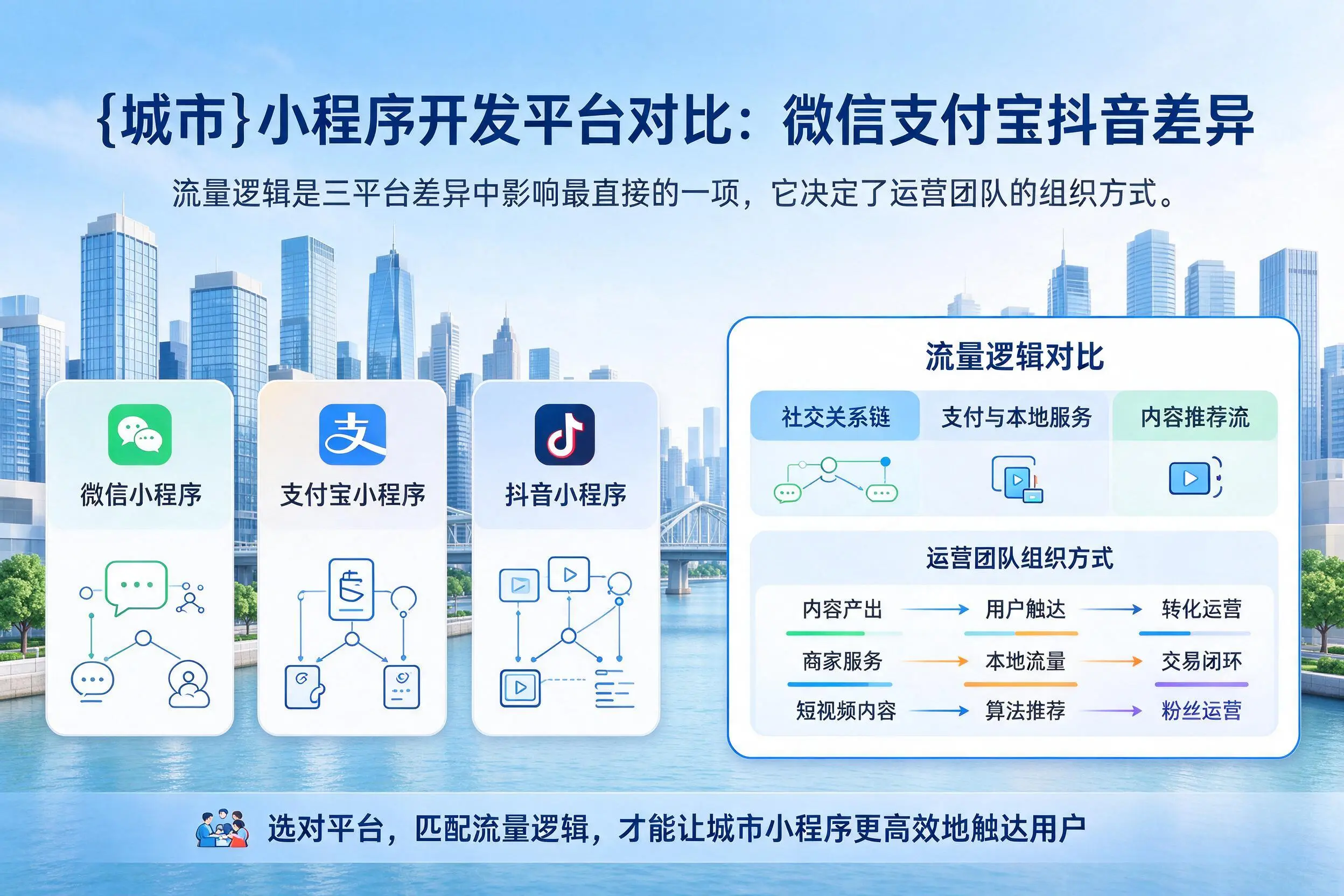 呼和浩特小程序开发平台对比：微信支付宝抖音差异