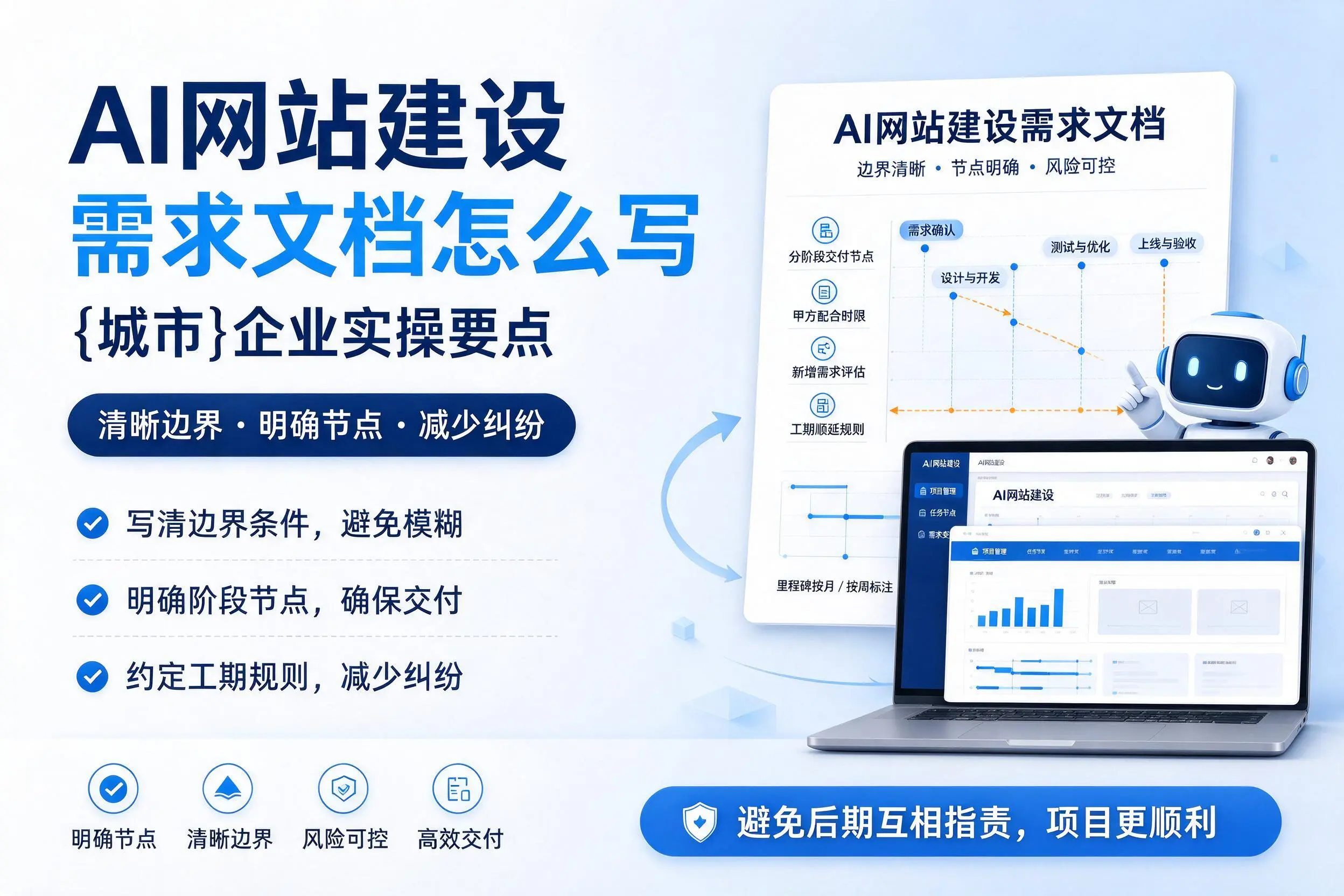 AI网站建设需求文档怎么写,呼和浩特企业实操要点